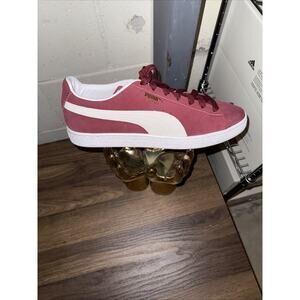 Puma Suede Classic Xxi Lace Up Mens Red Casual Shoes 37491506 Size 11 No Lid